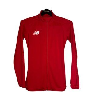 Mens New Balance Red Tracksuit Jacket Sweater